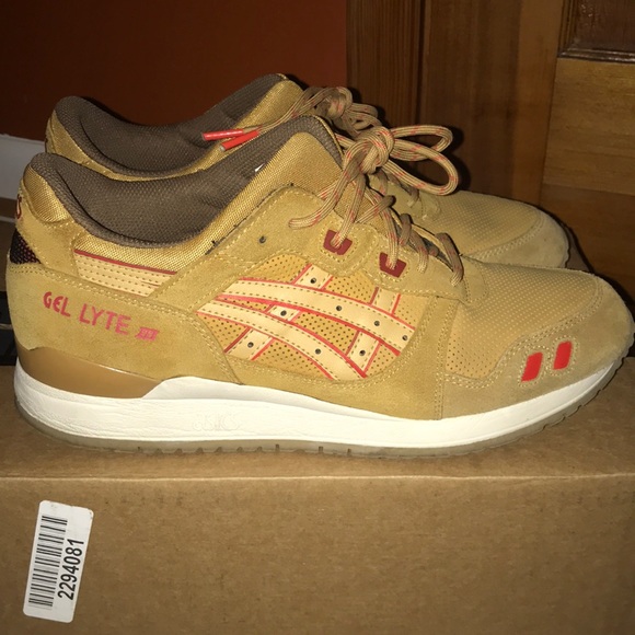 asics gel lyte iii honey mustard